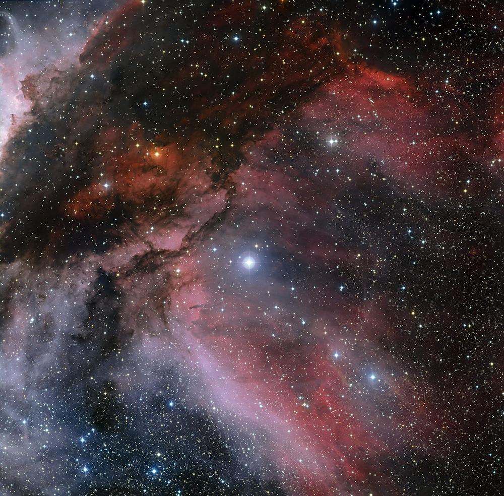 WR22 Carina Nebula L'étoile WR22 dans la nébuleuse de la Carène