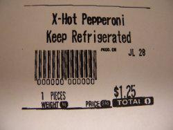 Cowichan Valley Meat Market - X-Hot Pepperoni