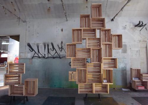 Twits & Lock, rangement modulaire par Harry Thaler Twits & Lock, rangement modulaire par Harry Thaler