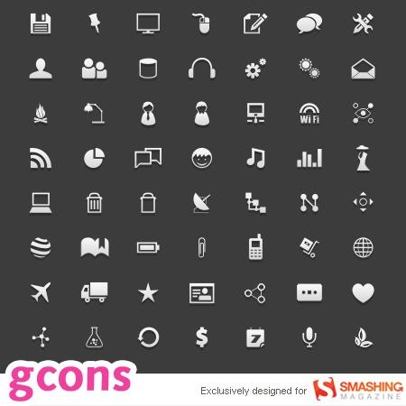 630  icones tendances pour vos prochains Webdesign