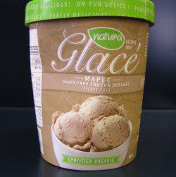 dessert glacé non laitier à saveur d'érable de marque natur-a Glacé