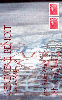 Art Postal : pour Geneviève d'Interligne Art Postal : pour Geneviève d'Interligne