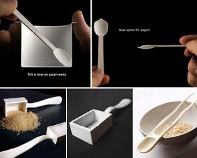 La cuillère à Yaourt, la cuillère à café La cuillère à Yaourt, la cuillère à café
