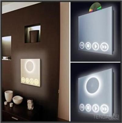 Square CD, le lecteur CD mural Square CD, le lecteur CD mural