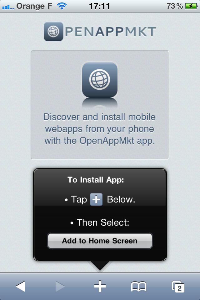 OpenAppMkt - Install OpenAppMkt : une boutique d’applications pour iPhone (sans jailbreak)