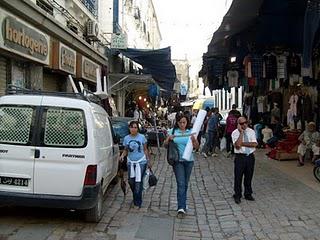 La rue Sidi Abdallah Guech à Tunis