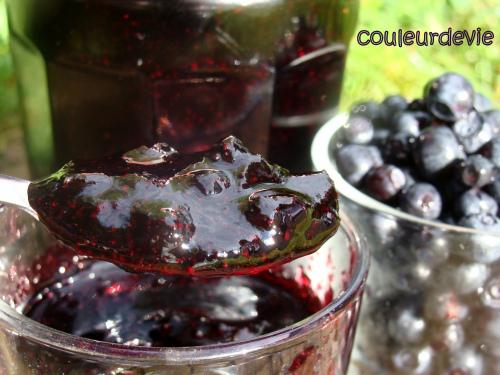 Confiture de myrtilles et tartelettes aux myrtilles Confiture de myrtilles et tartelettes aux myrtilles