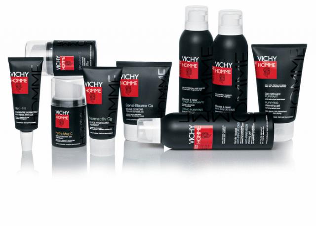 vichy_1 Rasage, soins, hygiène, elle n’a pas fini de s’occuper des hommes !