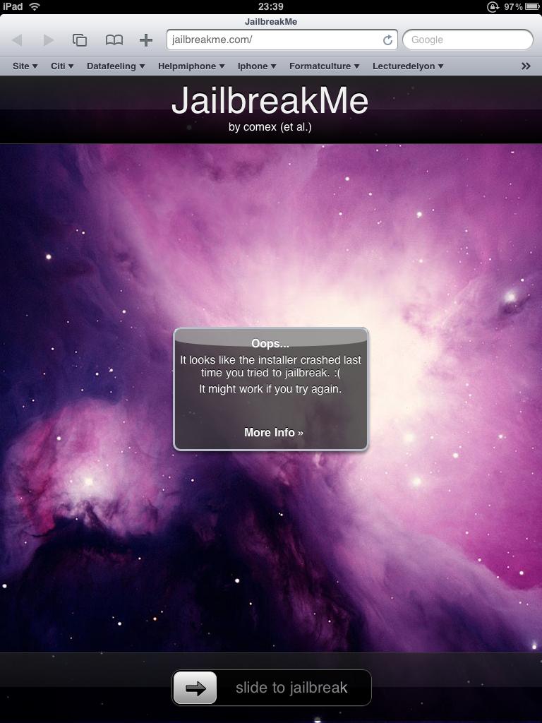 [Tuto] Jailbreak iPhone 4, iPhone 3Gs: Vous en rêviez, Comex l’a fait…