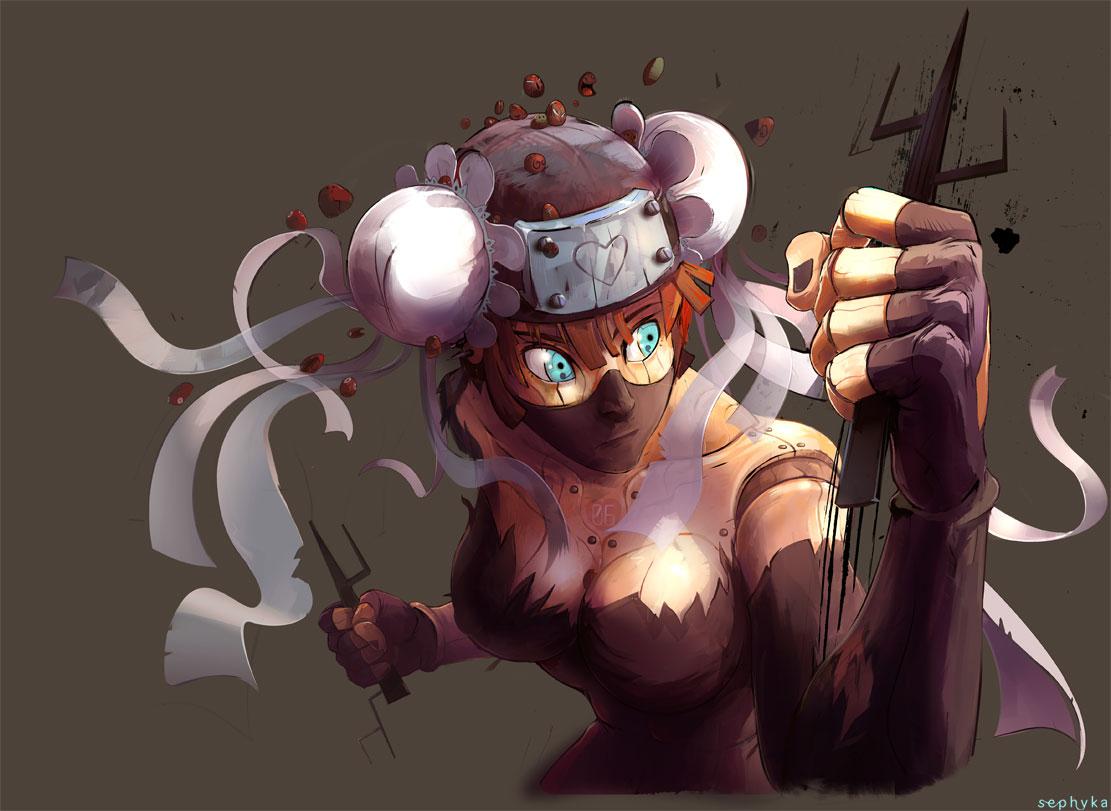SePhyKa_artwork-Rominette_inspired-by-CAPCOM-SFIV-touch