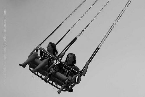 En mode vacances Sur le manège