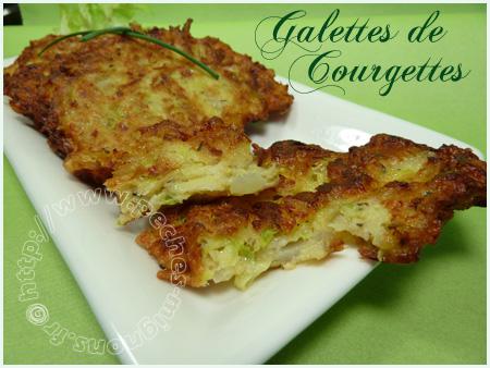 Galettes de courgettes Galettes de courgettes