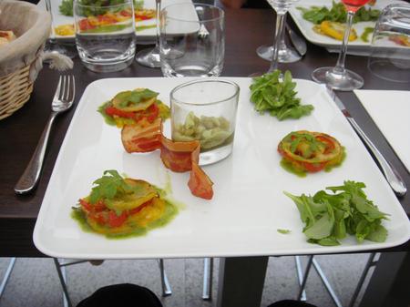 20100716 Atelier Guy Martin 10 entree table (ChrisoScope) 20100716 Atelier Guy Martin 10 entree table Cours de cuisine à lAtelier Guy Martin (ChrisoScope)