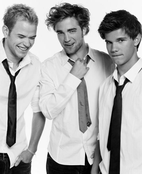 Robert, Kellan et Taylor: Photoshoot pour Cosmo Girl.