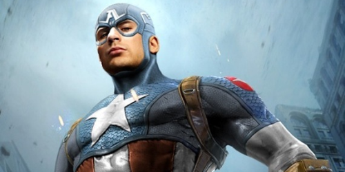 Chris Evans est le Captaine America