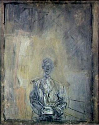 Alberto Giacometti –sculpteur mais aussi peintre et dessinateur – Eléments de biographie et œuvres peintes et dessins isakuyanahira-1956-huile-sur-toile.1280458762.jpg