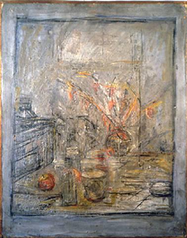 Alberto Giacometti –sculpteur mais aussi peintre et dessinateur – Eléments de biographie et œuvres peintes et dessins nature-morte-aux-fleurs-1952.1280458672.jpg