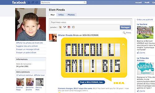 Ikea fête ses 30 ans sur Facebook photo 3 Billy, la bibliothèque dIkea, fête ses 30 ans sur Facebook…