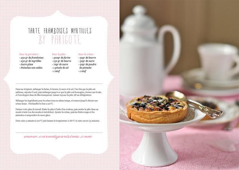 Carnet de recette { Collection Été 2010 } Carnet de recette { Collection Été 2010 }