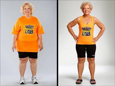 Cheryl George albume photo avant apres regime the biggest loser