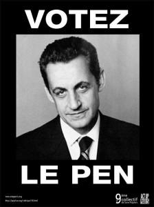 Nicolas Sarkozy, Votez Le Pen Sarkozy, un exemple d’échec de l’intégration