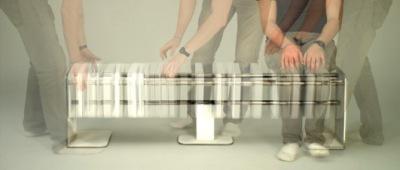 Banc Abacus par Hallie Stevens Banc Abacus par Hallie Stevens