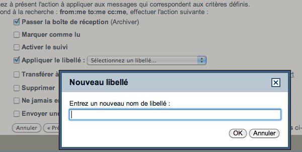 filtre gmail 3 Gmail: deux filtres qui allégeront votre boîte de réception [Astuce]