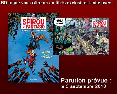 5 superbes ex-libris exclusifs BD Fugue de plus !!