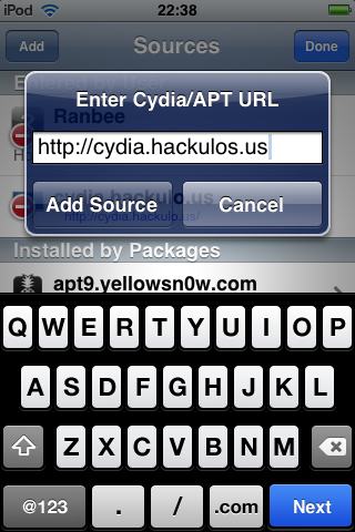 Trouver et installer des applications IPA pour iPhone et iPod Touch [Jailbreak 4.0 et 4.0.1]
