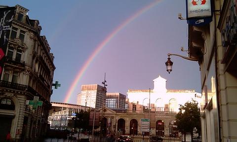Un soir après l'averse. Un soir après l'averse.
