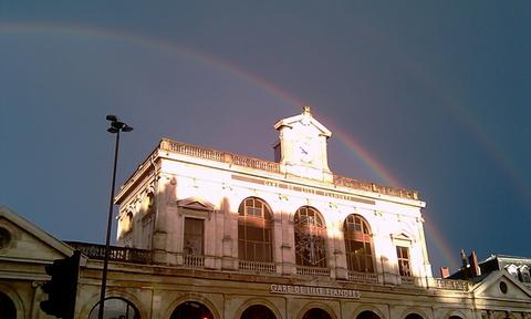 Un soir après l'averse. Un soir après l'averse.