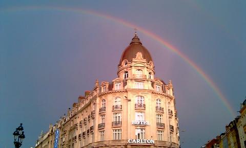 Un soir après l'averse. Un soir après l'averse.