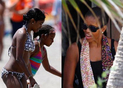 Michelle Obama en vacances à Marbella