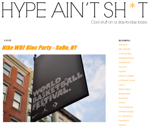 [BLOGROLL FOCUS] n°1 : Hype Ain't Sh*t by Naaaab