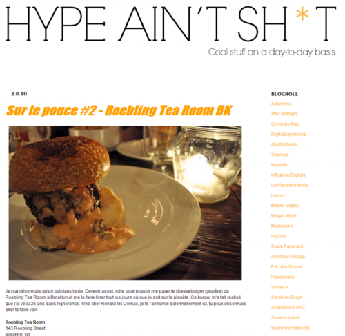 [BLOGROLL FOCUS] n°1 : Hype Ain't Sh*t by Naaaab