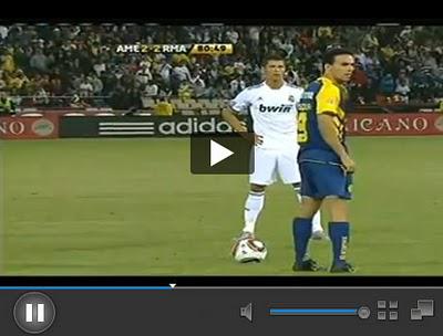 Super coup franc de Cristiano Ronaldo - Match amical : Real Madrid Vs Club America