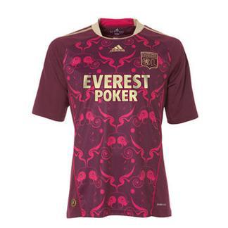 Lyon extérieur 2010 2011 Ligue 1 : Maillots de Lyon 2010 – 2011