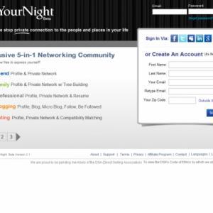 YourNight.com : Les news de la version beta 3.0, 4.0 et  5.0