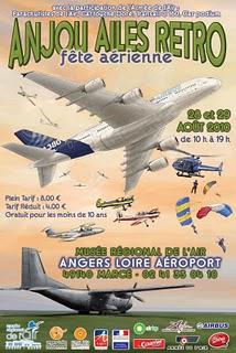 9ème édition de la fête aérienne Anjou Ailes Rétro