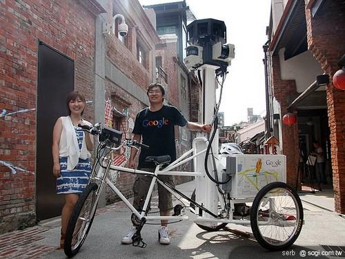 Google Street View  version tricycle ...
