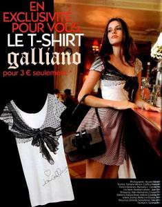 Un t-shirt Galiano gratuit!…