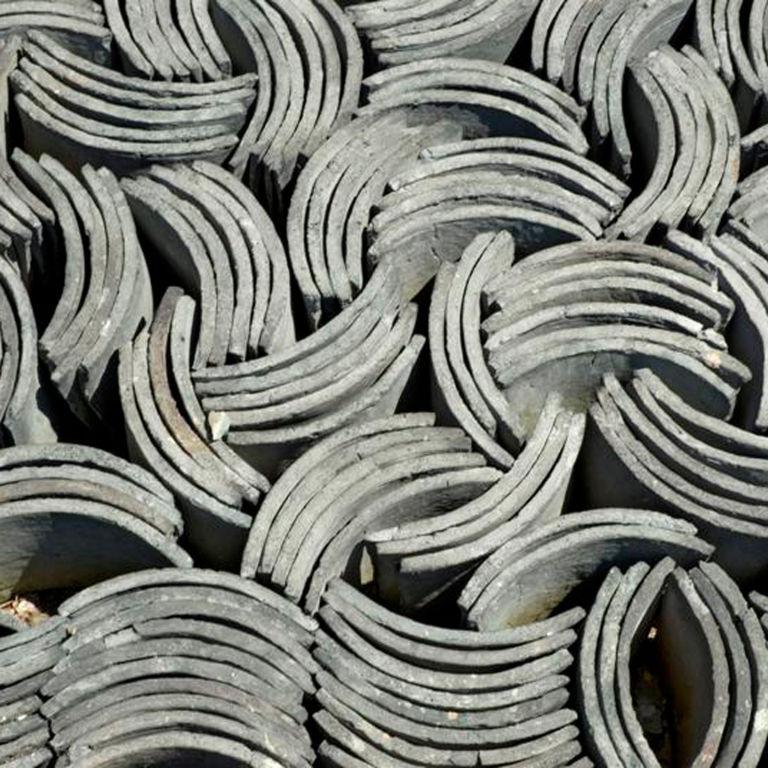 Tuiles chinoises Tuiles chinoises anciennes, usage moderne