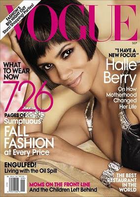 Halle Berry en couverture du Vogue de septembre