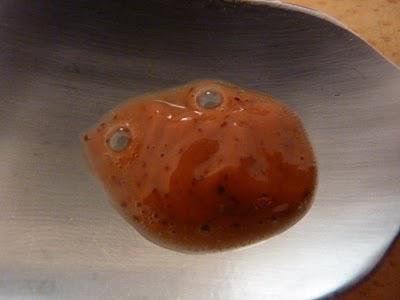 J'ai testé le gommage à la purée de Papaye, miam!