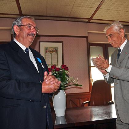 Jean Rousselle et Yves Guéna