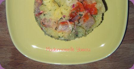 Salade de pommes de terre-haddock de ma maman Saladepdt