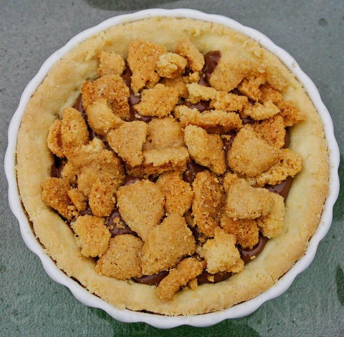 Tartelette crumble à la pâte à tartiner _IGP3797