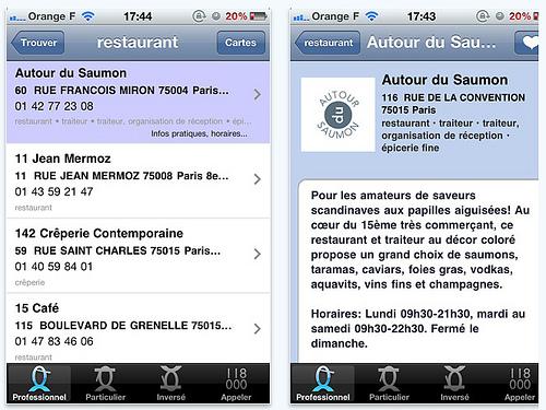 Le 118 000 sur votre iPhone...