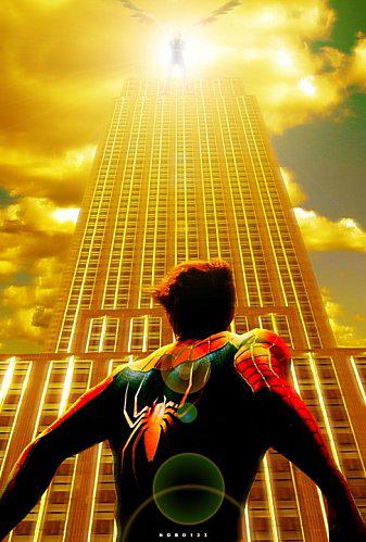 Hobo95 : Super Héros Spiderman_Vulture_poster_by_hobo95.jpg