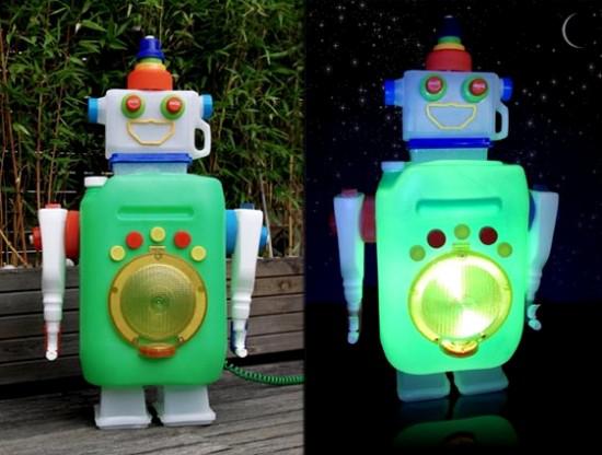 zebulon brauer Zebulon, le petit robot lumineux à base de récup ...